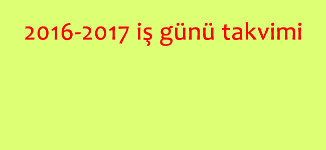 snf defteri 2016-2017  Gn Takvimi